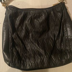 Coach Leather Hobo crossbody bag